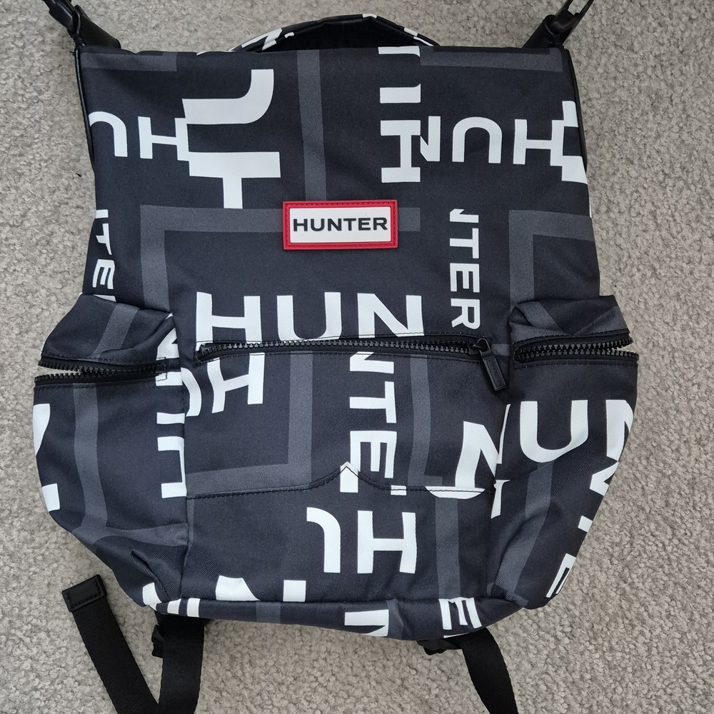 Hunter Monochrome Graphic Backpack